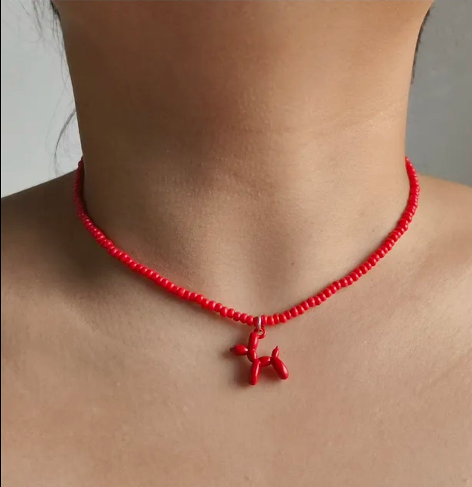 COLLAR PERRITO GLOBO