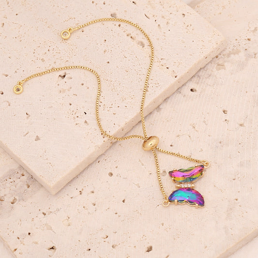 PULSERA MARIPOSA TORNASOL