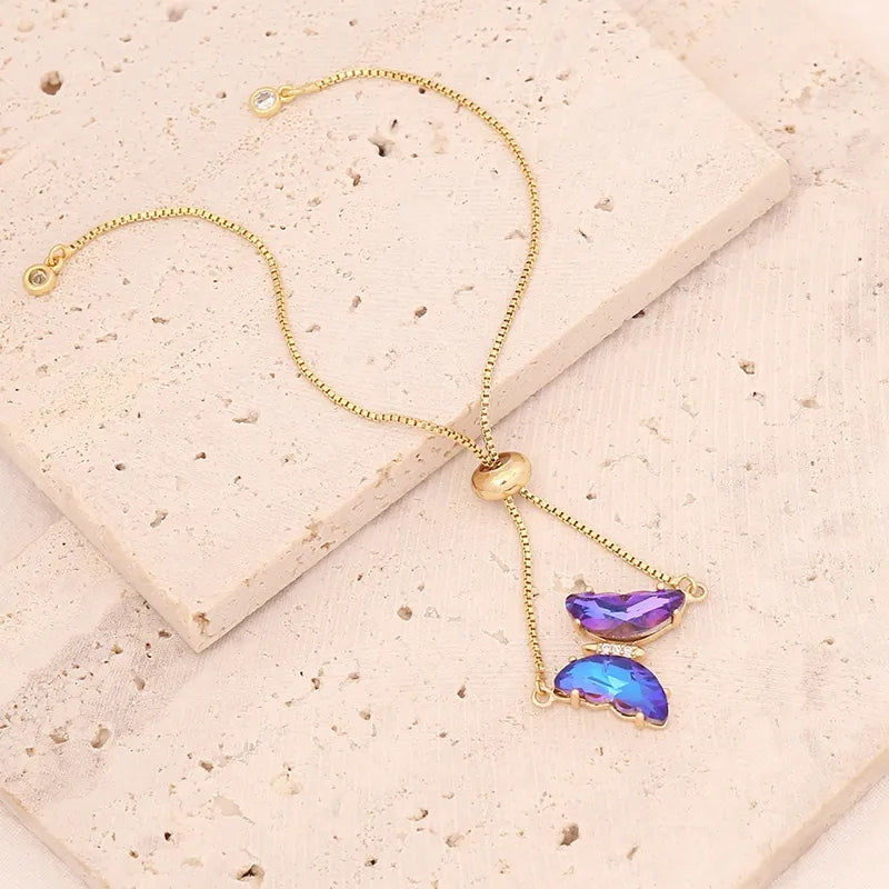 PULSERA MARIPOSA TORNASOL