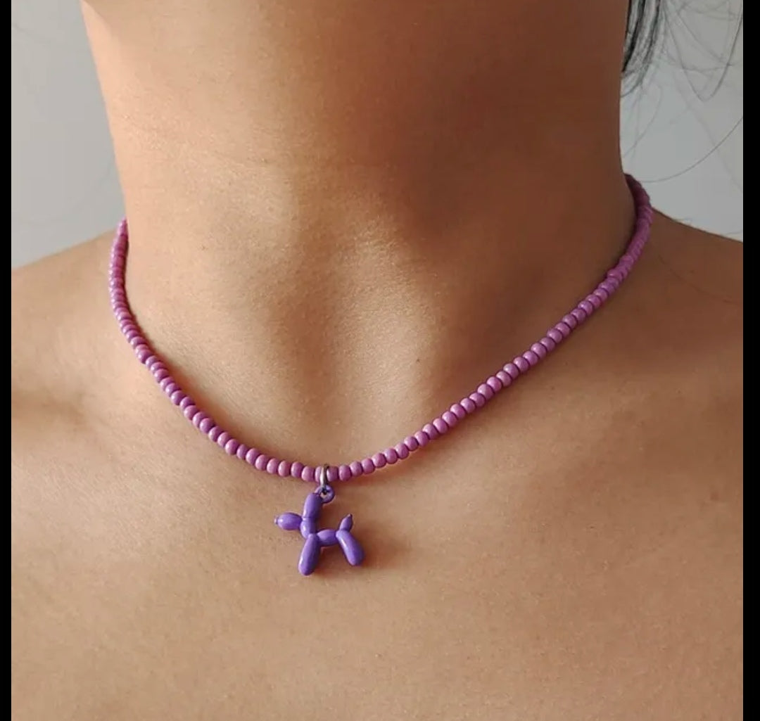 COLLAR PERRITO GLOBO