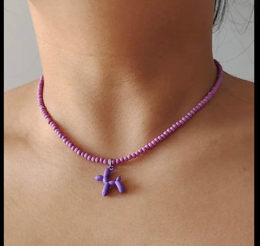 COLLAR PERRITO GLOBO